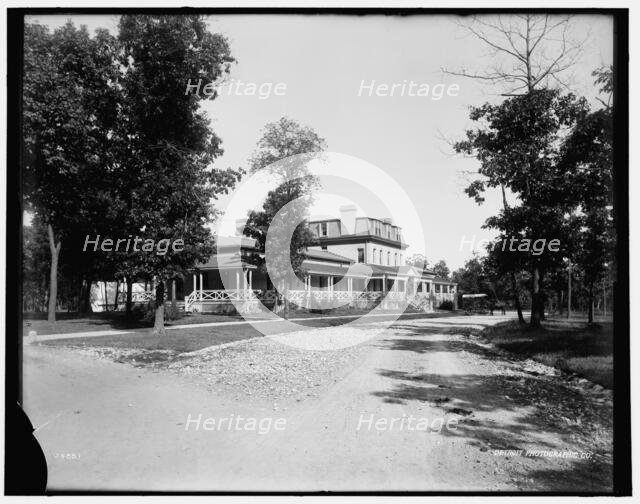 Fort Sheridan, the hospital, between 1880 and 1899. Creator: Unknown.