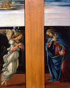 'The Annunciate Virgin and Archangel Gabriel', 1490.  Artist: Sandro Botticelli