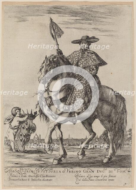 Il Tedeschino, 1637. Creator: Stefano della Bella.