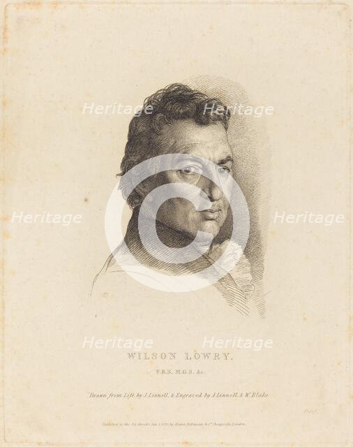 Wilson Lowry, 1825. Creator: William Blake.