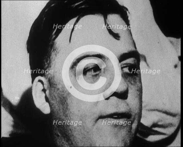 Still Shots of a Male American Civilian, 1930. Creator: British Pathe Ltd.