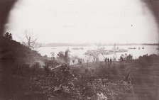 Belle Plain, Virginia. Lower Wharf, 1864. Creators: Tim O'Sullivan, James Gardner.