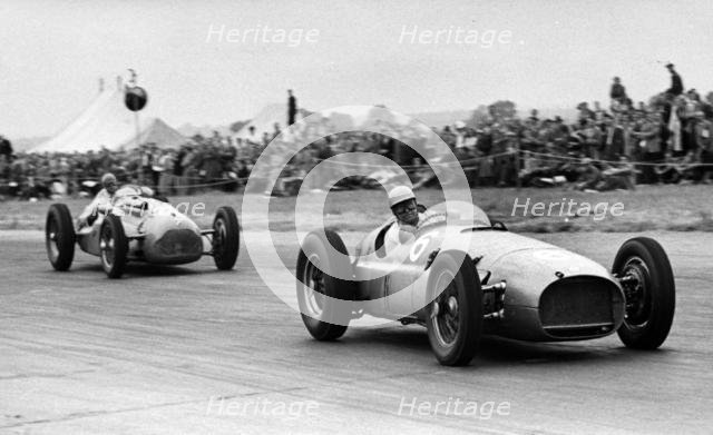 1951 BRM V16, Reg Parnell at Goodwood. Creator: Unknown.