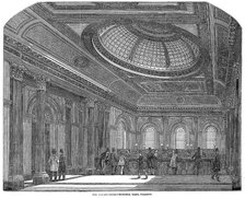 Telling room, National Bank of Scotland, Glasgow, c1860. Artist: Unknown