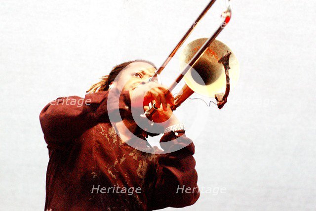 Dennis Rollins, The Hawth Theatre, Crawley, West Sussex, 2006. Artist: Brian O'Connor