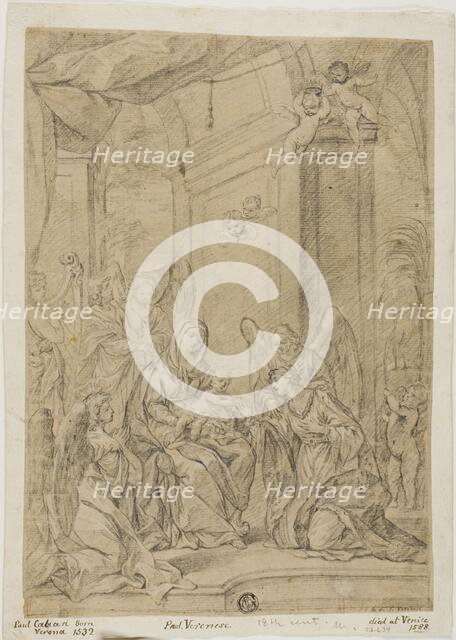 Mystic Marriage of St. Catherine, n.d. Creator: Unknown.