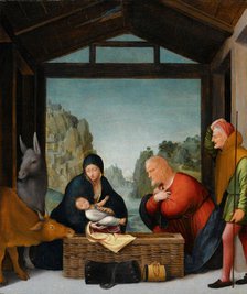 The Adoration of the Shepherds, 1500-1535. Creator: Bramantino.