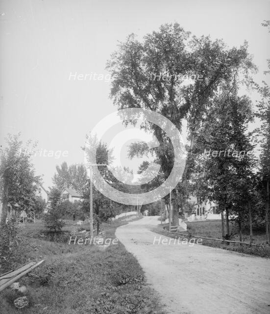 Street in Alton Bay, Lake Winnipesaukee, N.H., A, c1906. Creator: Unknown.