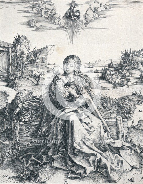 'The Holy Family with the Dragonfly', 1495 (1906). Artist: Albrecht Durer.