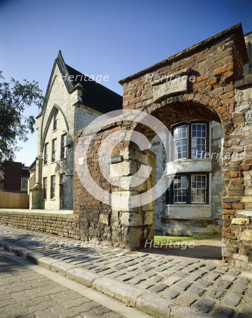 Blackfriars priory church, Gloucester, Gloucestershire, c1980-c2017. Artist: Unknown.