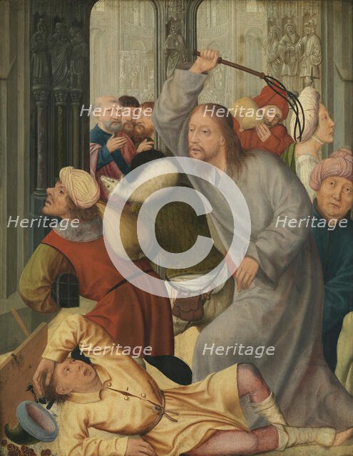 Christ Driving the Money Changers from the Temple. Creator: Massys, Quentin (1466-1530).