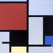 Composition, 1921. Creator: Piet Mondrian.