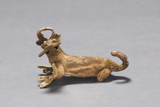 Deer Eating Corn Pendant, c. 1000-1550. Creator: Unknown.