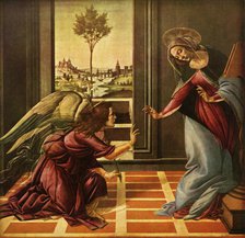 'The Cestello Annunciation', 1489, (1937).  Creator: Sandro Botticelli.