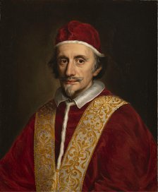 Portrait of Pope Innocent XI (1611-1689), Between 1676 and 1680. Creator: Voet, Jacob Ferdinand (1639-1689).