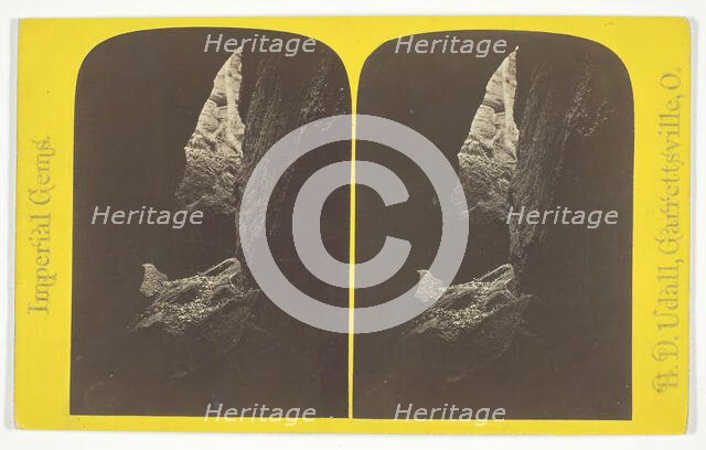 Window of Pluto's Cave, 1875/99. Creator: H. D. Udall.
