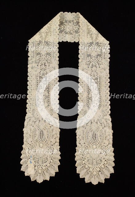 Lappet, Belgian, late 19th century. Creator: Unknown.