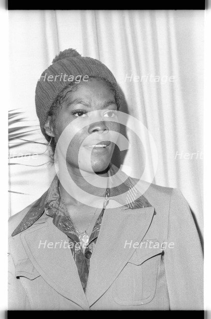 Dionne Warwick, London, 1974.   Artist: Brian O'Connor.