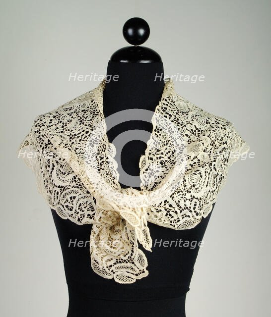 Fichu, British, ca. 1850. Creator: Unknown.