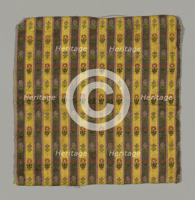 Fragment (Dress Fabric), Persia, 18th/19th century. Creator: Unknown.