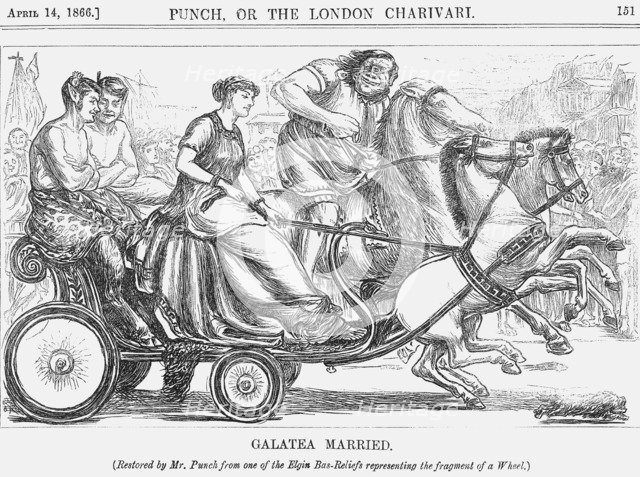 'Galatea Married', 1866. Artist: Unknown