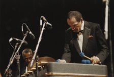 Elvin Jones, London, 1990. Creator: Brian Foskett.