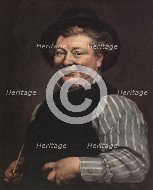 Portrait of the actor Daubray, 1875. Creator: Andre Gill.