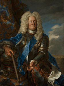 Portrait of Augustus William, Duke of Brunswick-Wolfenbüttel (1662-1731), c1720. Creator: Anonymous.
