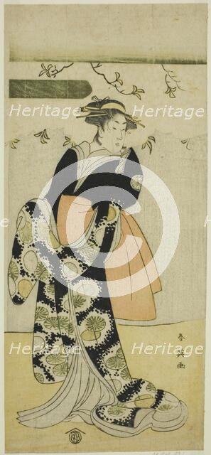 The Actor Segawa Kikunojo III in an Unidentified Role, late 1790s. Creator: Katsukawa Shun'ei.