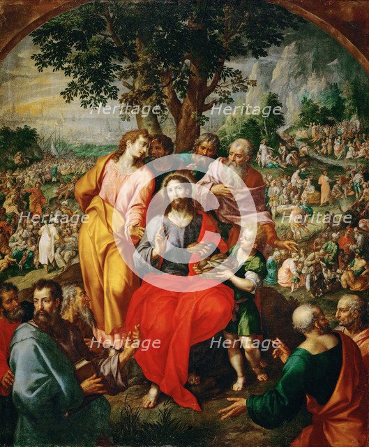 The Miracle of the Five Loaves and Two Fishes, ca 1590.