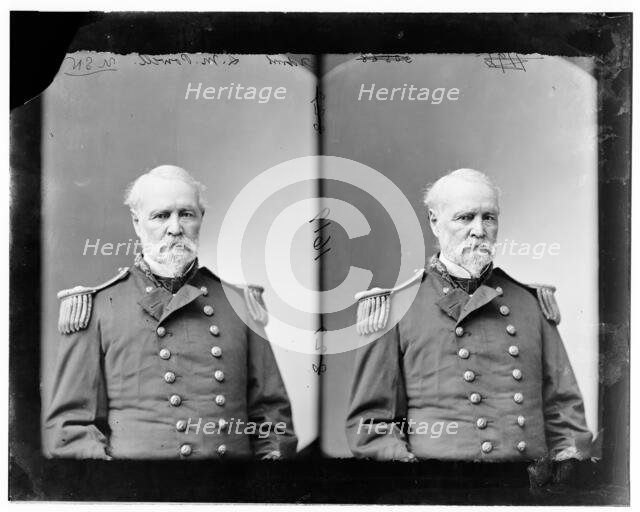 Admiral Levin M. Powell, 1865-1880. Creator: Unknown.