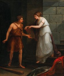 Theseus and Ariadne. Creator: Kauffmann, Angelika (1741-1807).