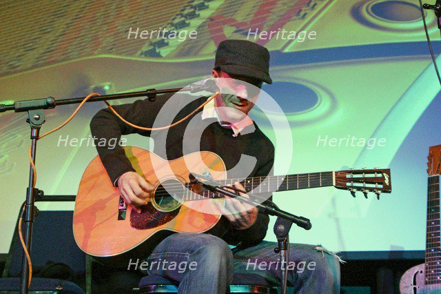 Danny Kyle, Crawley Blues Festival, Hawth, Crawley, West Sussex, Oct 2015. Artist: Brian O'Connor.
