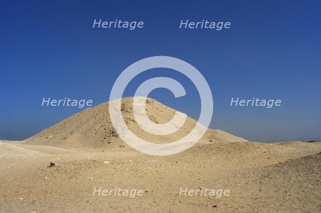 Pyramid of Teti, Saqqara, Egypt, Old Kingdom, 6th Dynasty, 2301-2291 BC (2003). Creator: Unknown.