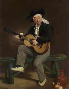 The Spanish Singer, 1860. Creator: Edouard Manet.