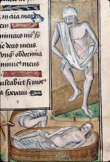 Miniature from Heures à l'usage d'Amiens, Late 15th century. Creator: Anonymous master.