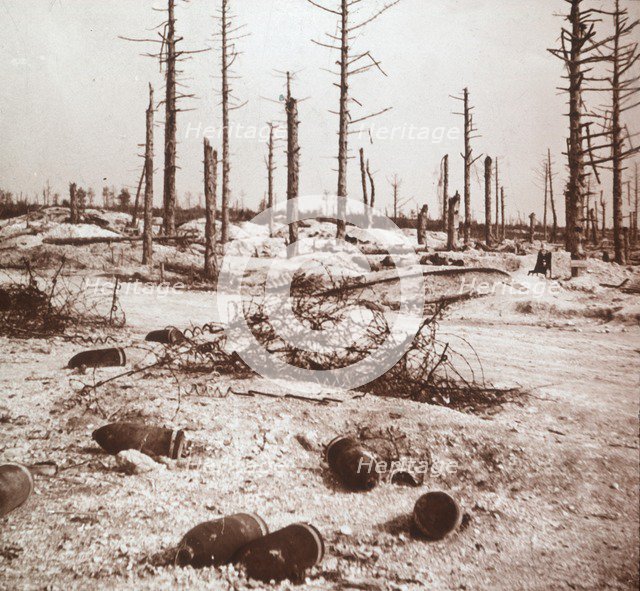 Shells, Verdun, northern France, c1914-c1918. Artist: Unknown.