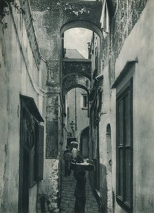 Street of Capri, Italy, 1927. Artist: Eugen Poppel.