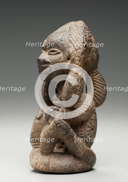 Figure, possibly early 1400s. Creator: Unknown.