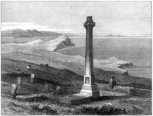 Flora Macdonald's monument, Kilmuir, Isle of Skye, Scotland, 1872. Artist: Unknown