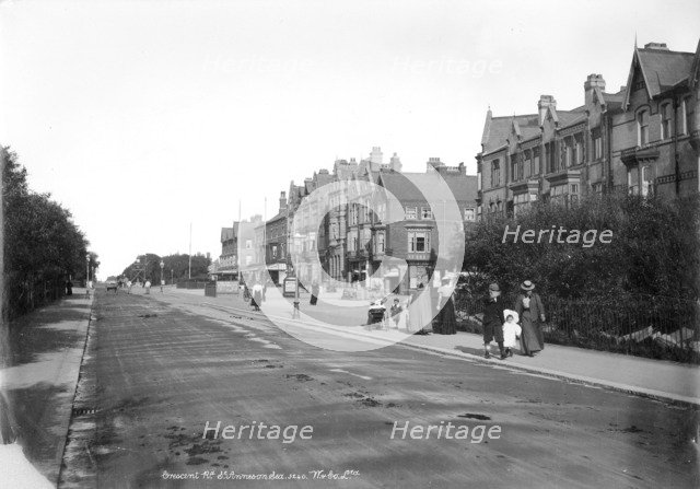 Crescent Road, St Anne's-on-Sea, Lancashire, 1890-1910. Artist: Unknown