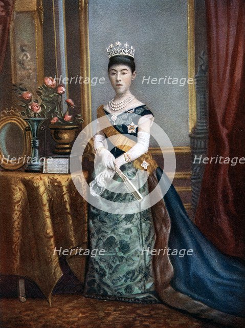 Empress Shoken, empress consort of Japan, late 19th-early 20th century. Artist: Unknown