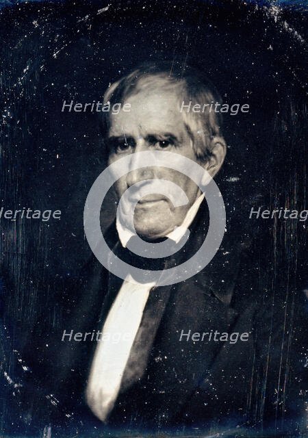 William Henry Harrison, ca. 1850. Creators: Josiah Johnson Hawes, Albert Sands Southworth.