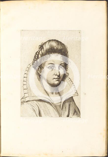 Print from Drawing Book, c. 1610/1620. Creator: Luca Ciamberlano.