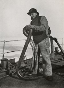 ''A.B. Cheetham, (The boatswain of the Terra Nova)', c1910–1913, (1913). Artist: Herbert Ponting.