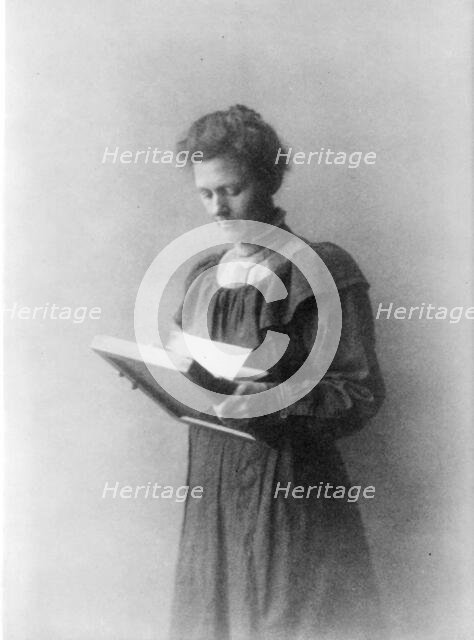 Georgiana Stebbins, between c1890 and c1910. Creator: Frances Benjamin Johnston.