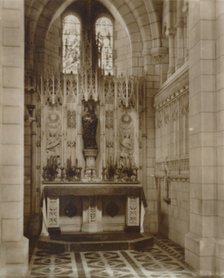 'Lady Chapel, Buckfast Abbey', late 19th-early 20th century. Artist: Unknown.