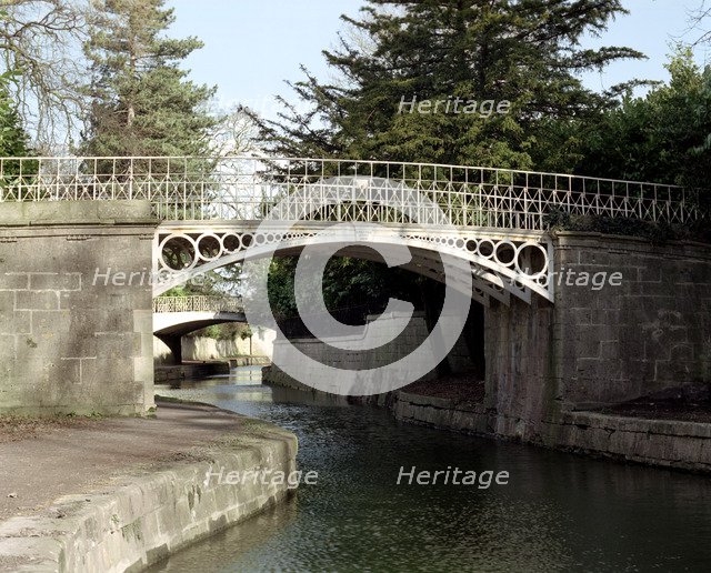 Kennet and Avon Canal, Sydney Gardens, Bath, 2002. Artist: JO Davies