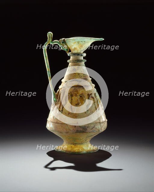 Small Glass Ewer, Iran, 11th century. Creator: Unknown.