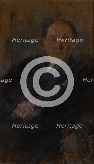 Portrait of Jan Rubczak, c1930. Creator: Olga Boznanska.